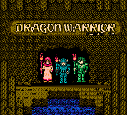 Dragon Warrior II (NES) screenshot: Title Screen