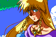 Cosmic Fantasy 4: Ginga Shōnen Densetsu - Gekitō-hen (TurboGrafx CD) screenshot: Rimu, the lovely heroine