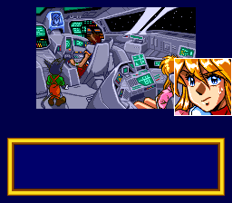 Cosmic Fantasy 4: Ginga Shōnen Densetsu - Gekitō-hen (TurboGrafx CD) screenshot: Cockpit. Your home, your base