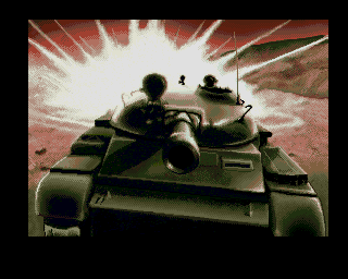 Battle Valley (Amiga) screenshot: The opening screen