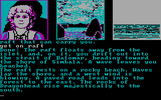 Dragonworld (DOS) screenshot: where's tom sawyer?