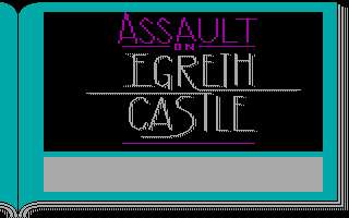 ZorkQuest: Assault on Egreth Castle (PC Booter) screenshot: title 3