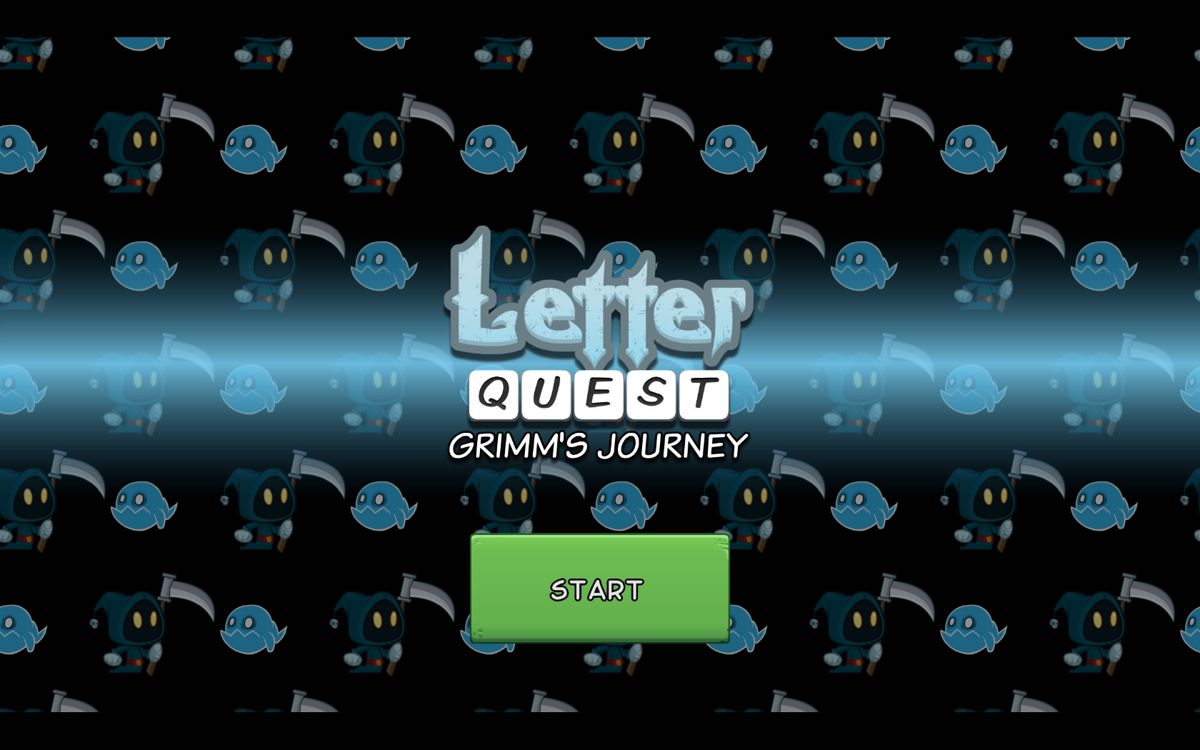 Letter Quest: Grimm's Journey (Windows) screenshot: Title screen