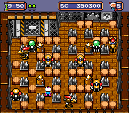 Mega Bomberman (TurboGrafx-16) screenshot: Area 6