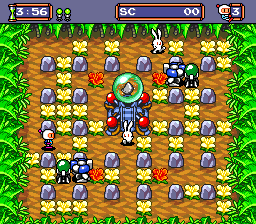Mega Bomberman (TurboGrafx-16) screenshot: Area 1