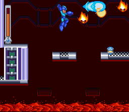 Mega Man & Bass (SNES) screenshot: First Stage