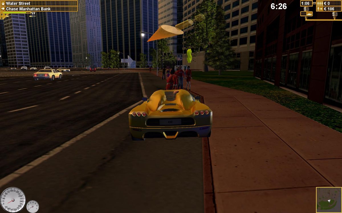 Taxi Racer: New York 2 (Windows) screenshot: New passengers