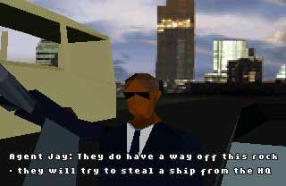 Men in Black II: Alien Pursuit (Symbian) screenshot: Cut-scene