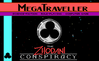 MegaTraveller 1: The Zhodani Conspiracy (DOS) screenshot: Main Title