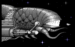 Menace (Commodore 64) screenshot: The game begins!