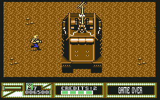 Mercs (Commodore 64) screenshot: Boss