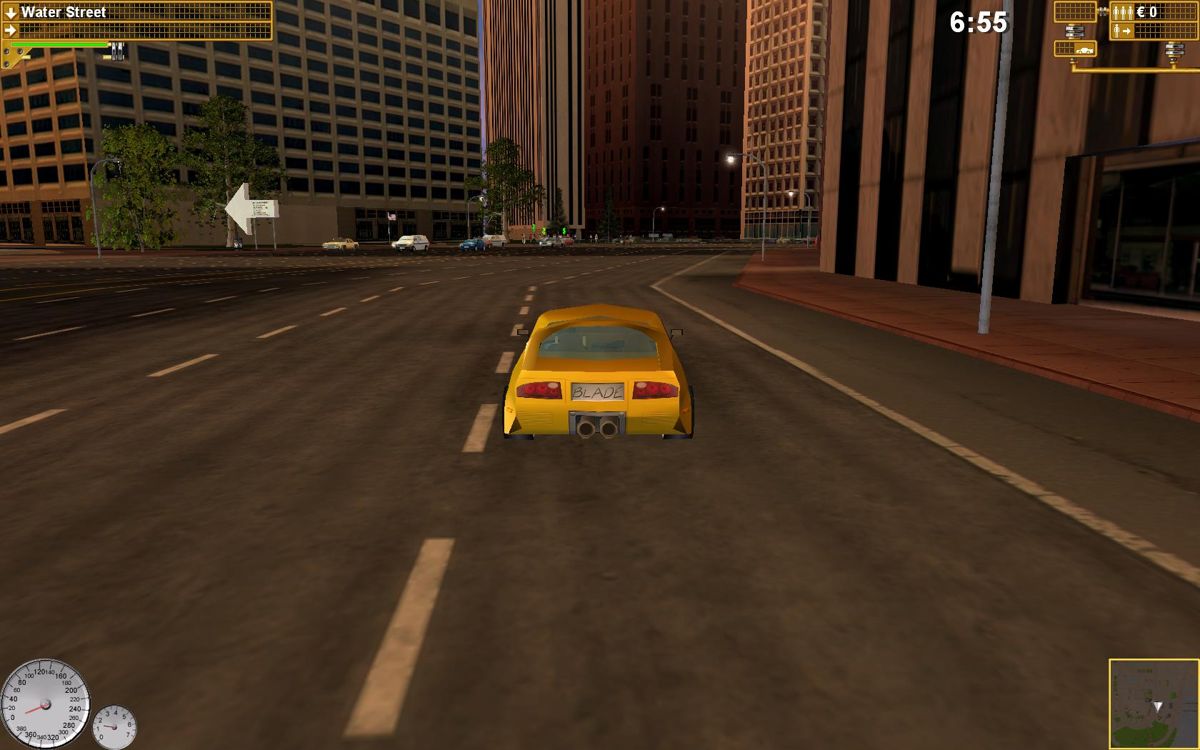 Taxi Racer: New York 2 (Windows) screenshot: First mission