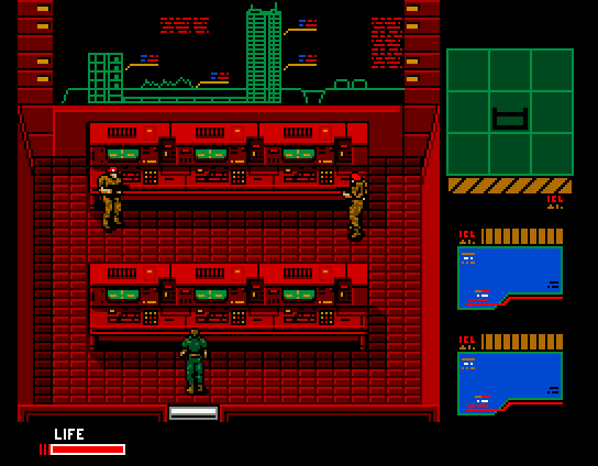 Screenshot of Metal Gear 2: Solid Snake (MSX, 1990) - MobyGames