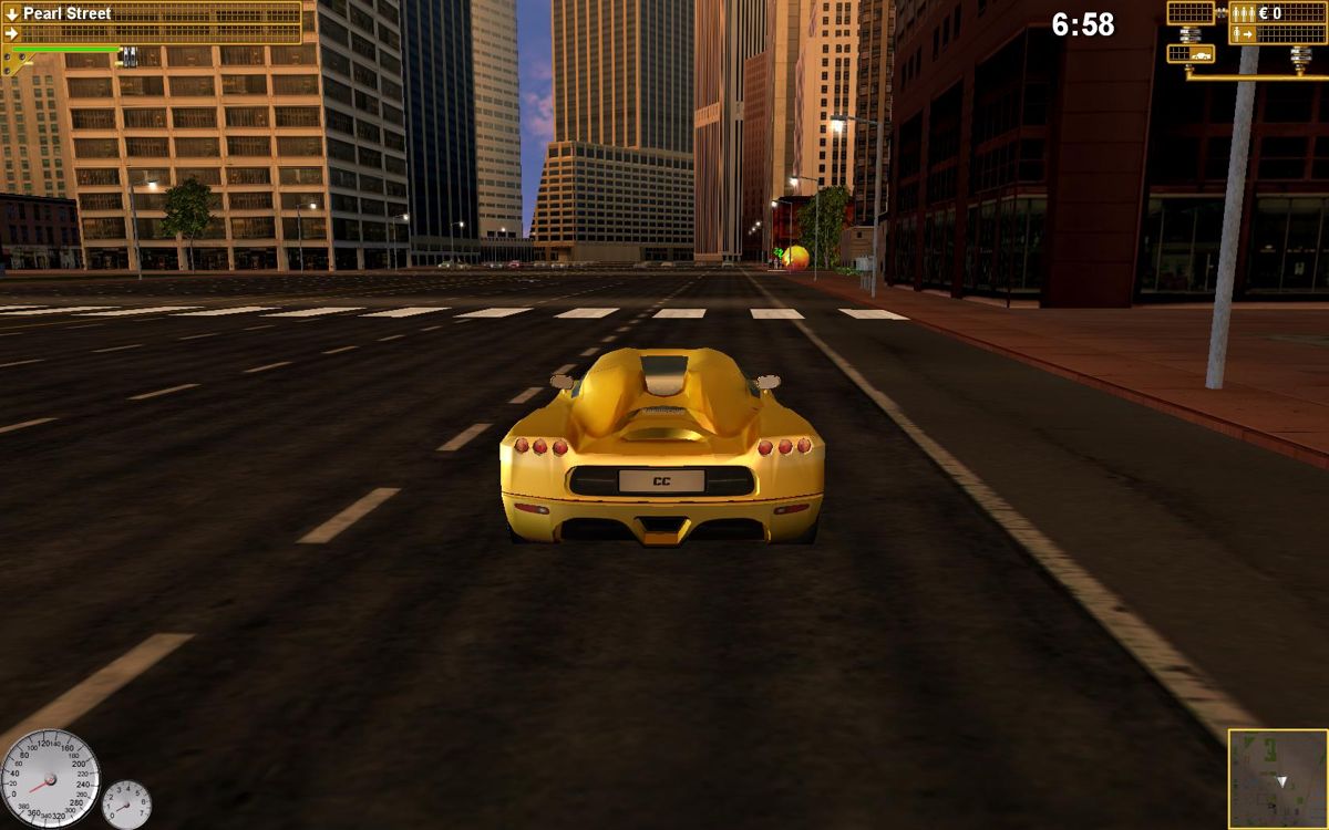 Taxi Racer: New York 2 (Windows) screenshot: Koenigsegg CC