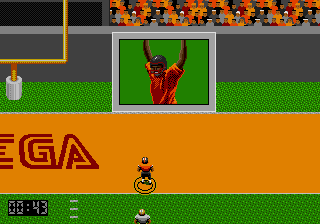 Joe Montana Football (Genesis) screenshot: Touchdown!