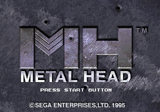 Metal Head (SEGA 32X) screenshot: Title Screen