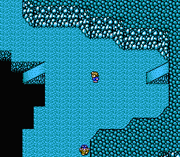 Metal Max (NES) screenshot: Blue cave