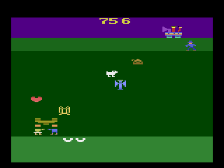 The Music Machine (Atari 2600) screenshot: I must get the heart