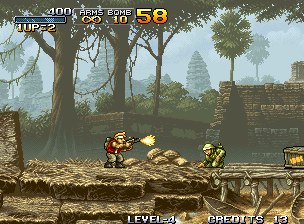 Screenshot Of Metal Slug Super Vehicle Neo Geo Mobygames