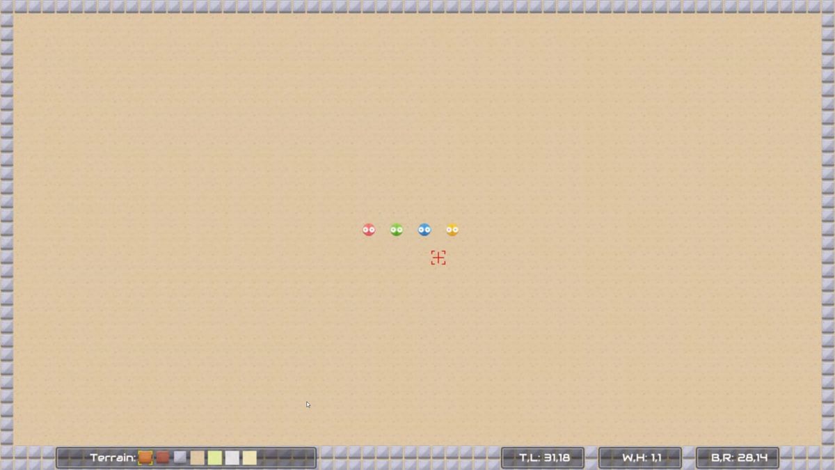 Worm Game (Stadia) screenshot: Level editor