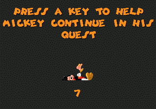 Mickey Mania (Genesis) screenshot: continue..