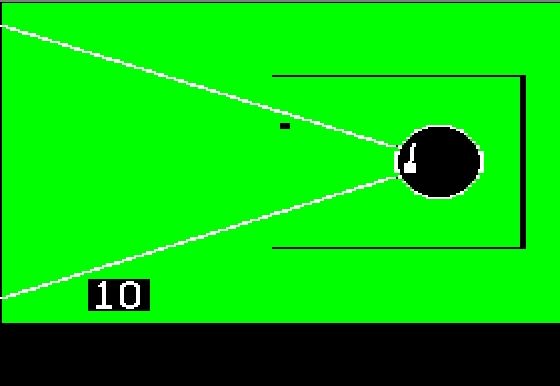 Olympic Decathlon (Apple II) screenshot: Discus Throw