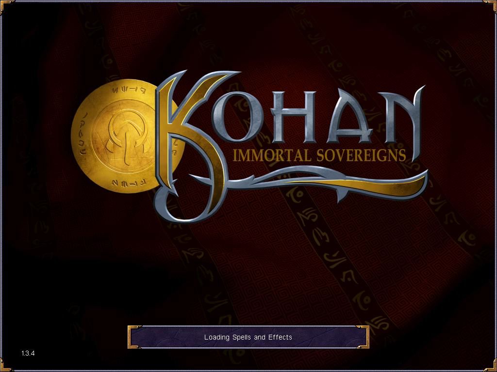 Kohan: Immortal Sovereigns (Windows) screenshot: Main Title