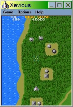 Microsoft Revenge of Arcade (Windows) screenshot: Xevious