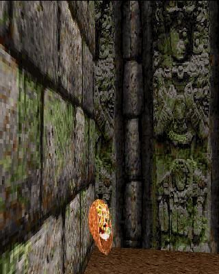 Taco Bell: Tasty Temple Challenge (DOS) screenshot: A Chulupa