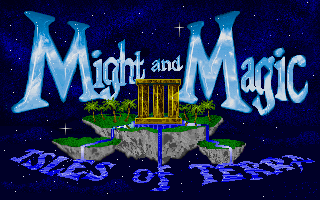 Might and Magic III: Isles of Terra (DOS) screenshot: Title screen