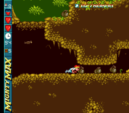 The Adventures of Mighty Max (Genesis) screenshot: Hmm, looks interesting...