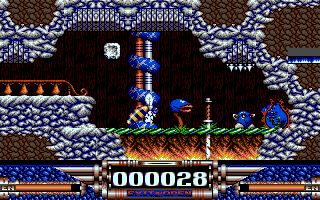Demon Blue (DOS) screenshot: Here is a lovely energy vial...