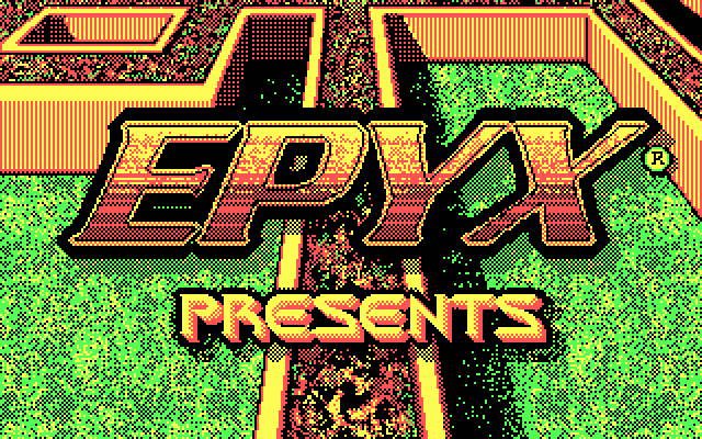 Mind-Roll (DOS) screenshot: EPYX logo - CGA