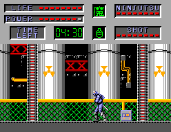 The Cyber Shinobi (SEGA Master System) screenshot: Round 6