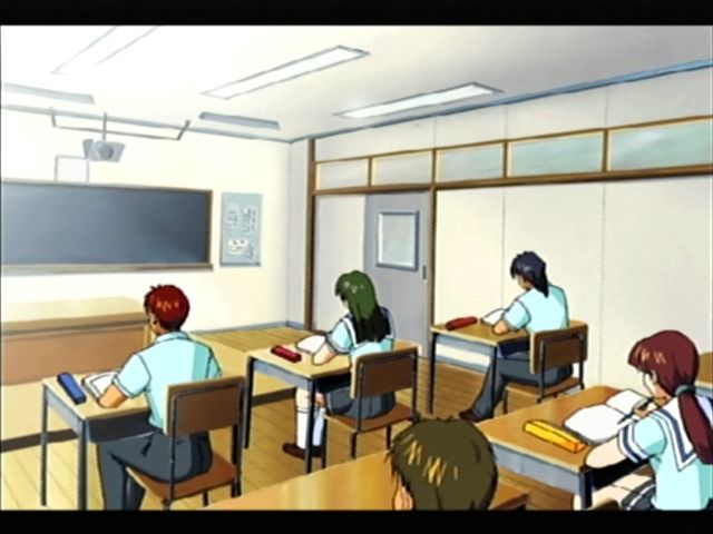 Natsuiro Celebration (Dreamcast) screenshot: The class is in session
