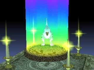 Monster Rancher (PlayStation) screenshot: Unlocking a Monster