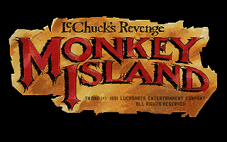 Monkey Island 2: LeChuck's Revenge (DOS) screenshot: Monkey Island 2 Opening Titles