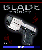 Blade: Trinity (J2ME) screenshot: Title screen