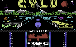 Cylu (Commodore 64) screenshot: Title screen