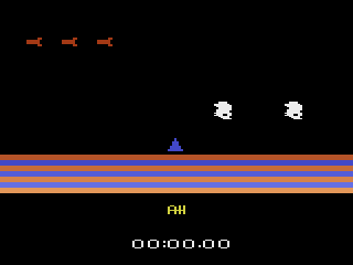 Out of Control (Atari 2600) screenshot: Starting screen
