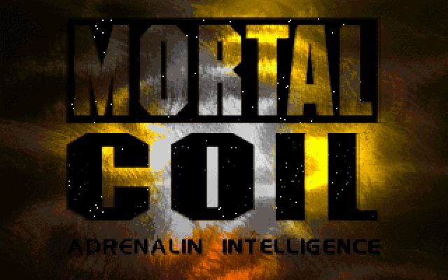Mortal Coil: Adrenalin Intelligence (DOS) screenshot: Logo