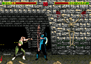 mortal kombat mega cd