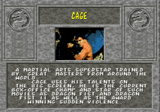 Mortal Kombat (Genesis) screenshot: Good to know, thank you