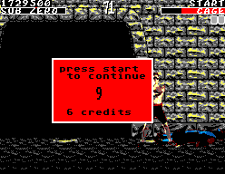 Mortal Kombat (SEGA Master System) screenshot: Continue