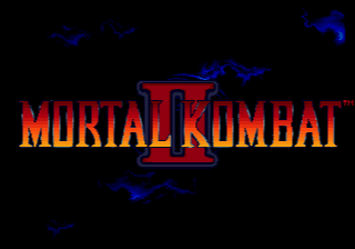 Mortal Kombat II (Genesis) screenshot: Title screen