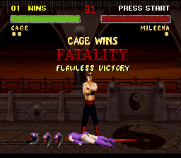 Mortal Kombat II Fatalities (SNES) 