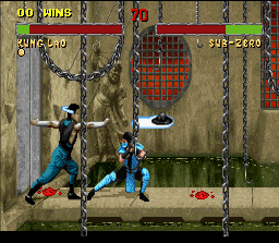 Screenshot of Mortal Kombat II (SNES, 1993) - MobyGames