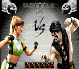 Mortal Kombat 3 (Genesis) screenshot: Let's go!