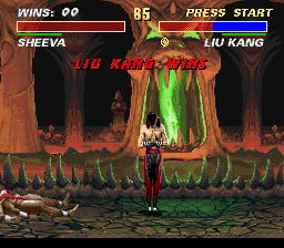 Mortal Kombat 3 (SNES) screenshot: Spooky area