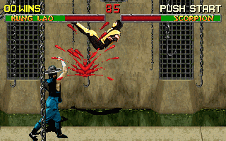 Screenshot of Mortal Kombat II (SNES, 1993) - MobyGames